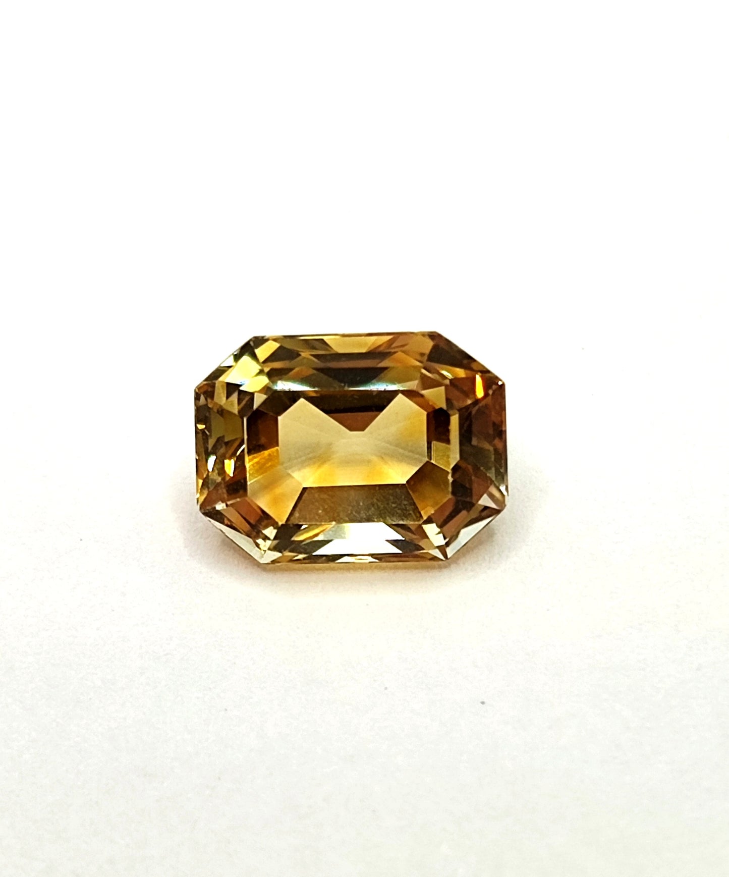 Citrine rectangulaire 12mm