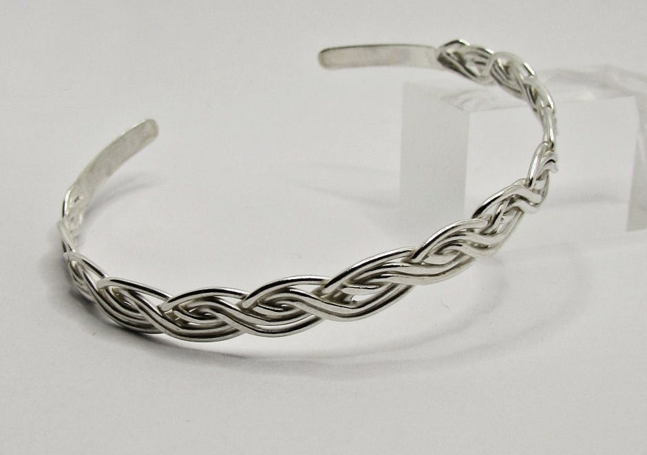 Bracelet tressé argent 925