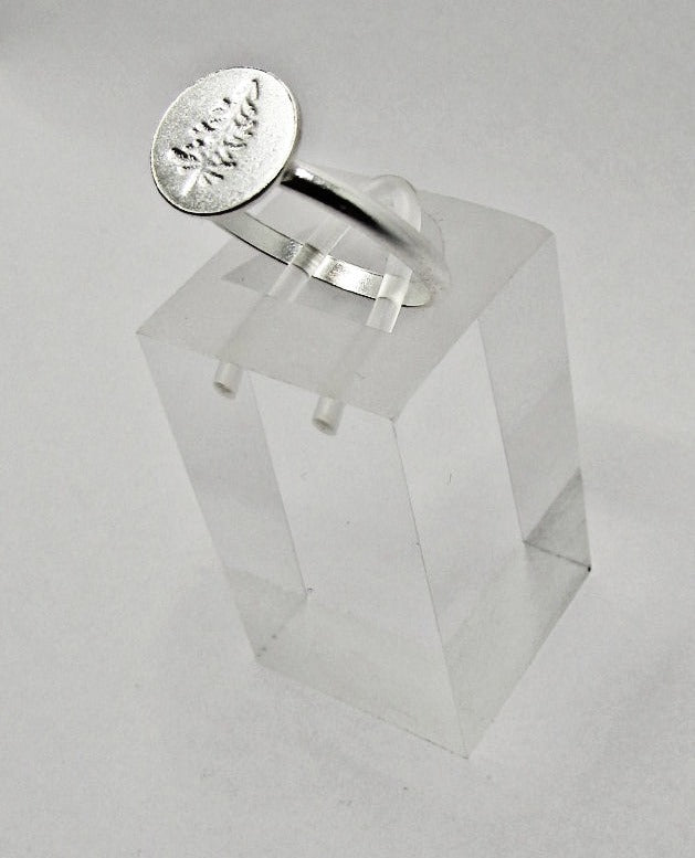 Bague Argent 925 motif Sapin