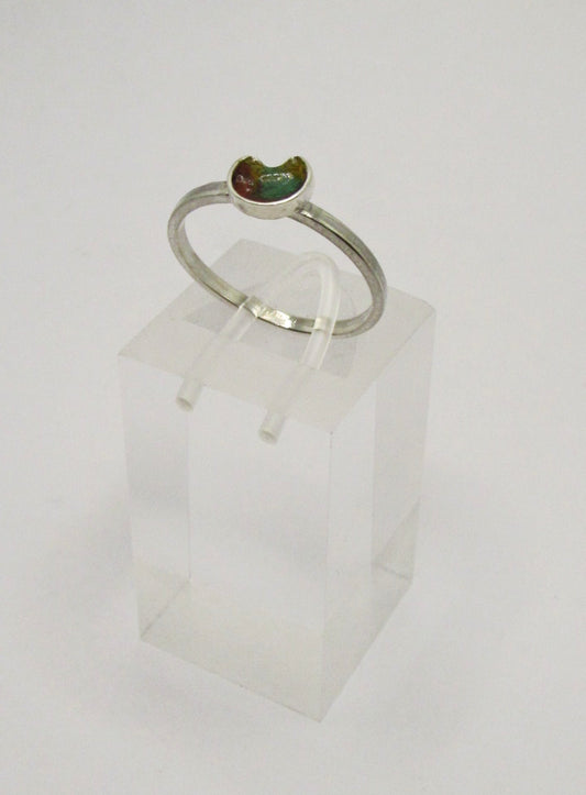 Bague nénuphar émaillé  №3 (Petit nénuphar)