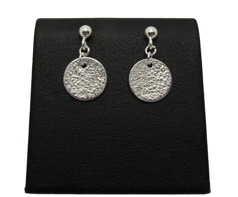 Boucles d'oreilles lune argent 925 №3 (petite lune)