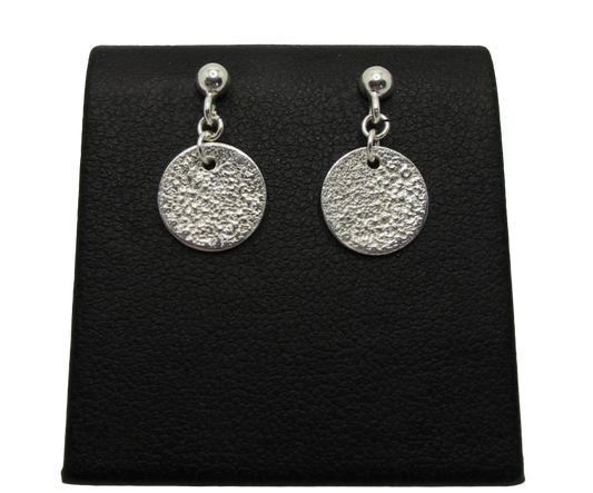 Boucles d'oreilles lune argent 925 №3 (petite lune)